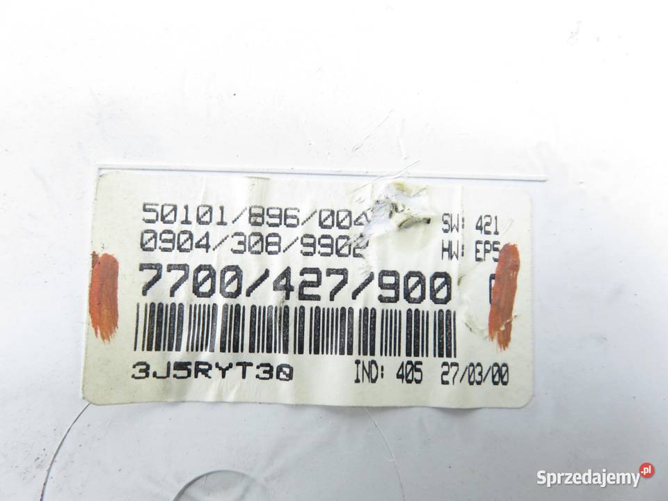 LICZNIK RENAULT SCENIC I FL 14 16V 7700427900 sprzedam