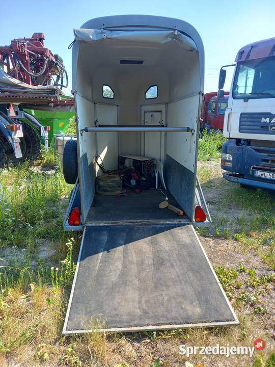 Przyczepa konna koni 15 konia HOTRA 1300dmc Biskupice sprzedam