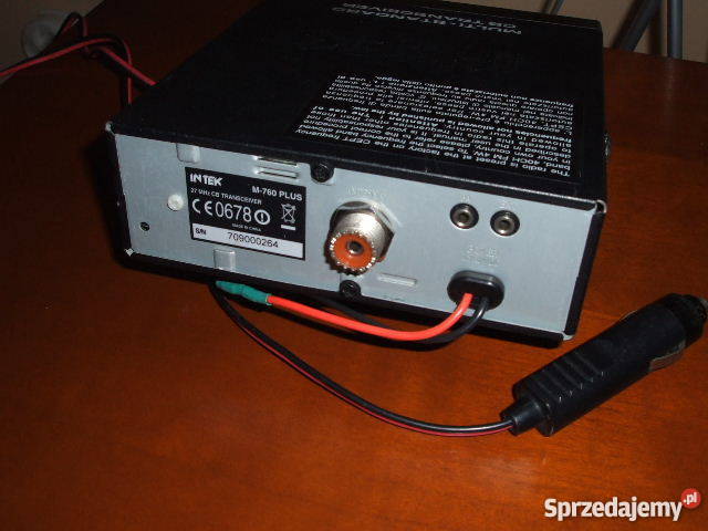 CB radio INTEK M760 Plus z anteną Gorlice