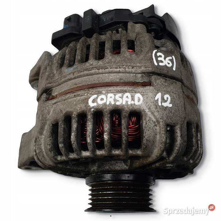 ALTERNATOR Opel Corsa D 12 16V 0124425057 Układ elektryczny silnika Chełm