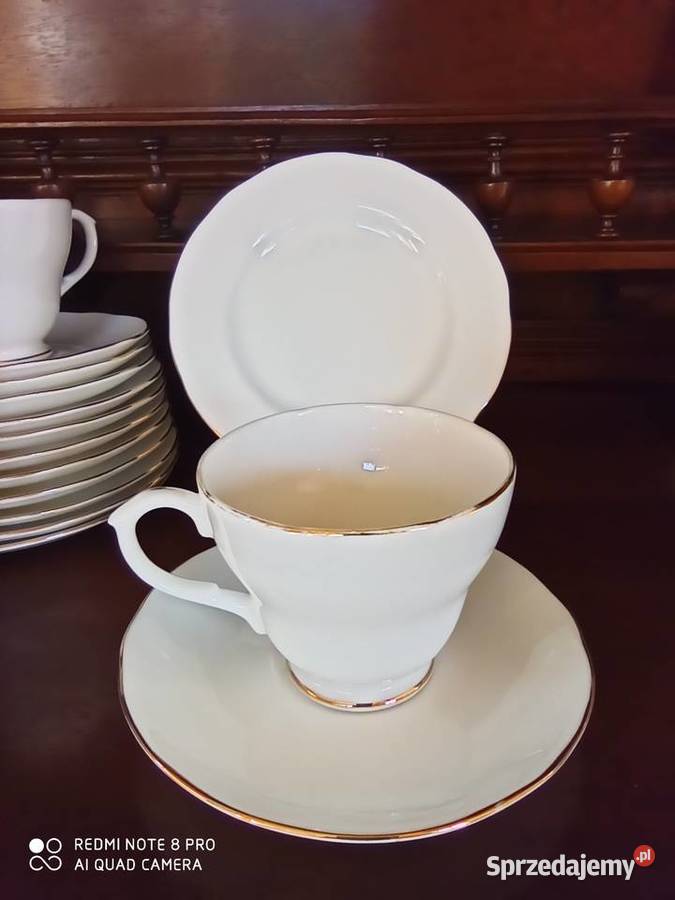filiżanka z talerzykiem deserowym Duchess Gdańsk
