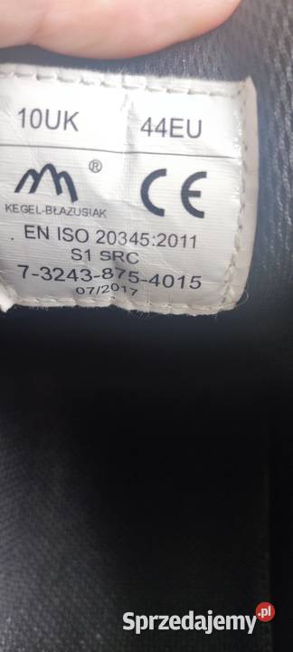 Buty robocze KegelBłażusiak CARGO rozmiar 44 Warszawa