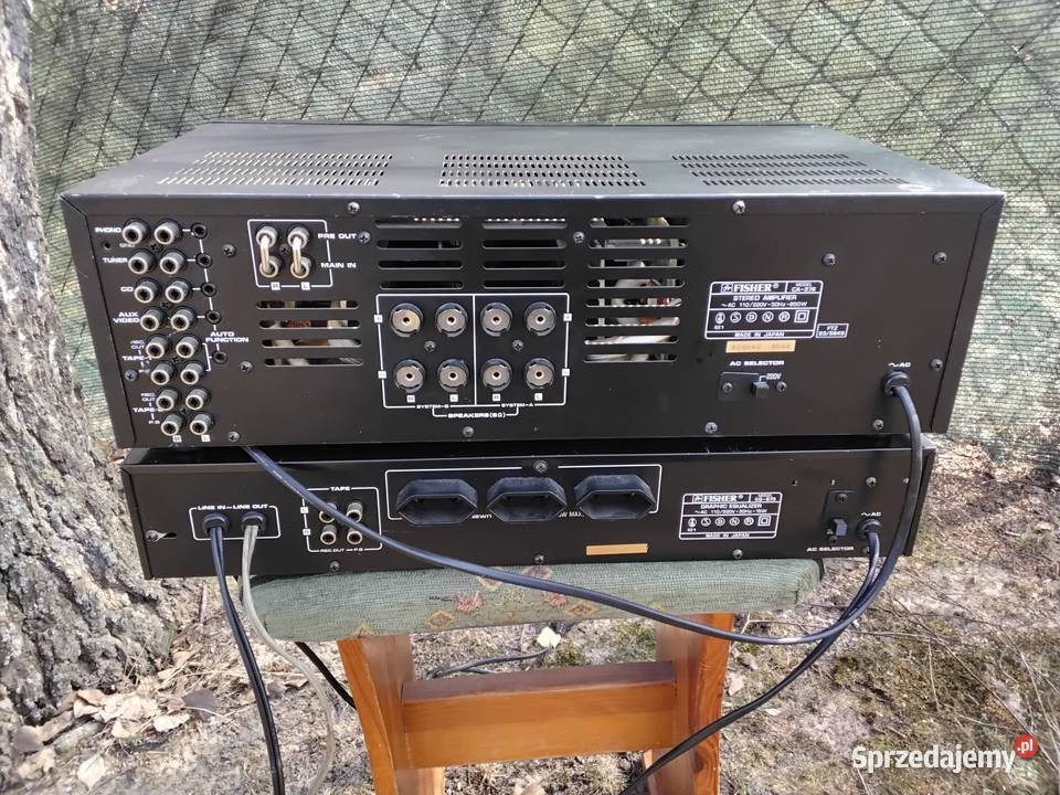 Fisher ca 276 Fisher eq 875 Grabów nad Pilicą sprzedam