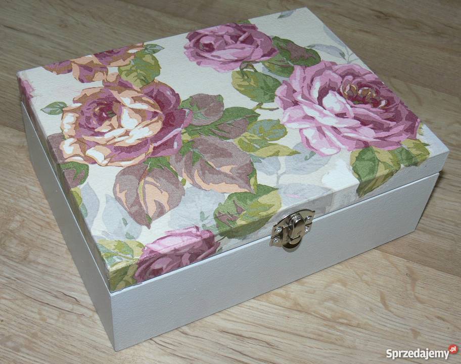 Pojemnikszkatułka XXL na kosmetyki biżuterię Warszawa sprzedam