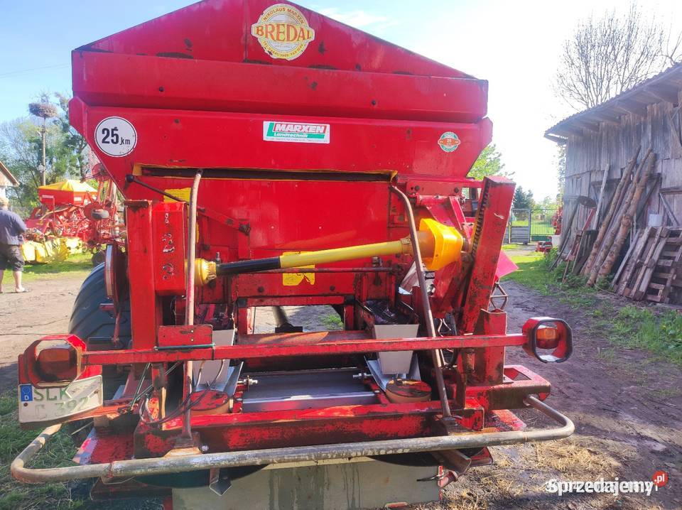 Rozrzutnik do wapna Bredal 8 ton Chełm