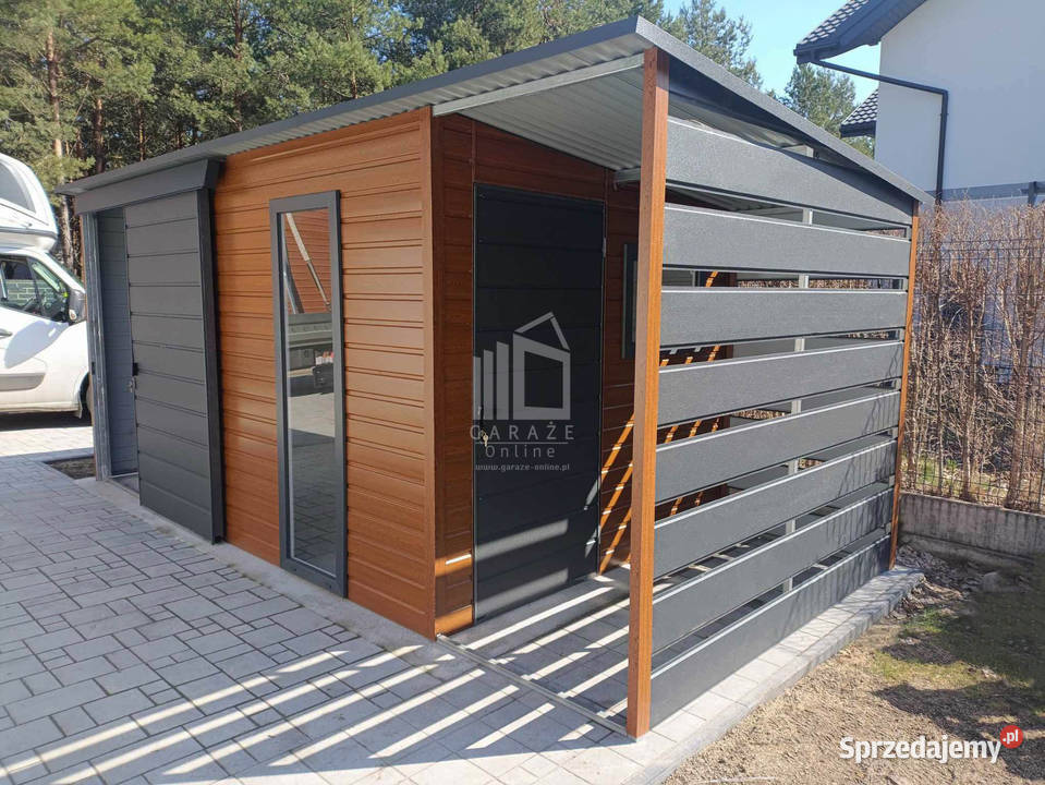 Schowek domek ogrodowy PREMIUM 44x25m wiata Oświęcim