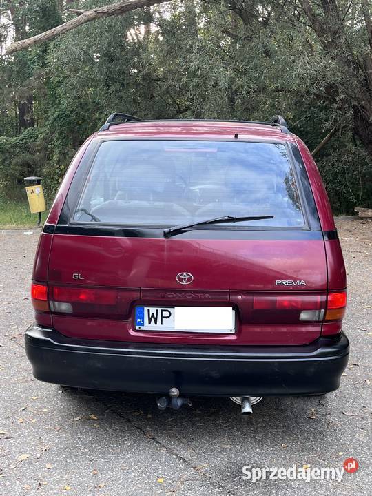Toyota Previa 7 osobowe auto BenzynaGAZ benzyna+LPG Płock sprzedam