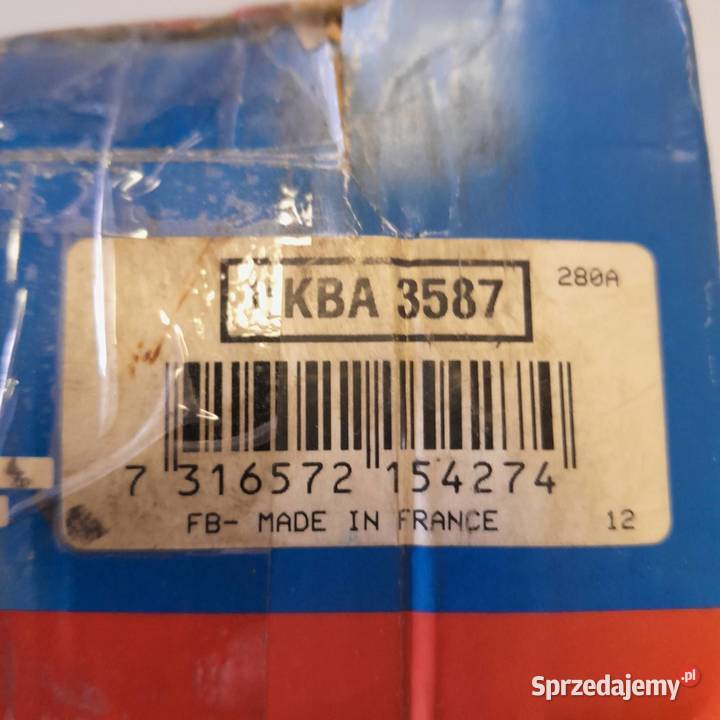 Łożysko koła zestaw SKF VKBA3587 Berlingo osobowe Ryki