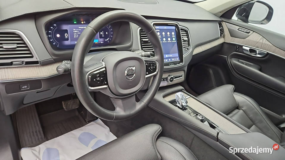 Volvo XC 90 B5 D AWD Plus Dark aut Z Polskiego nieuszkodzony XC 90 Warszawa