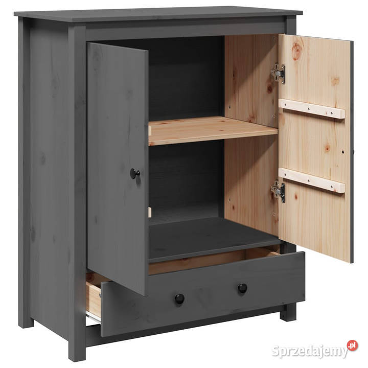 Szafka szara 83x415x100 lite drewno sosnowe Warszawa