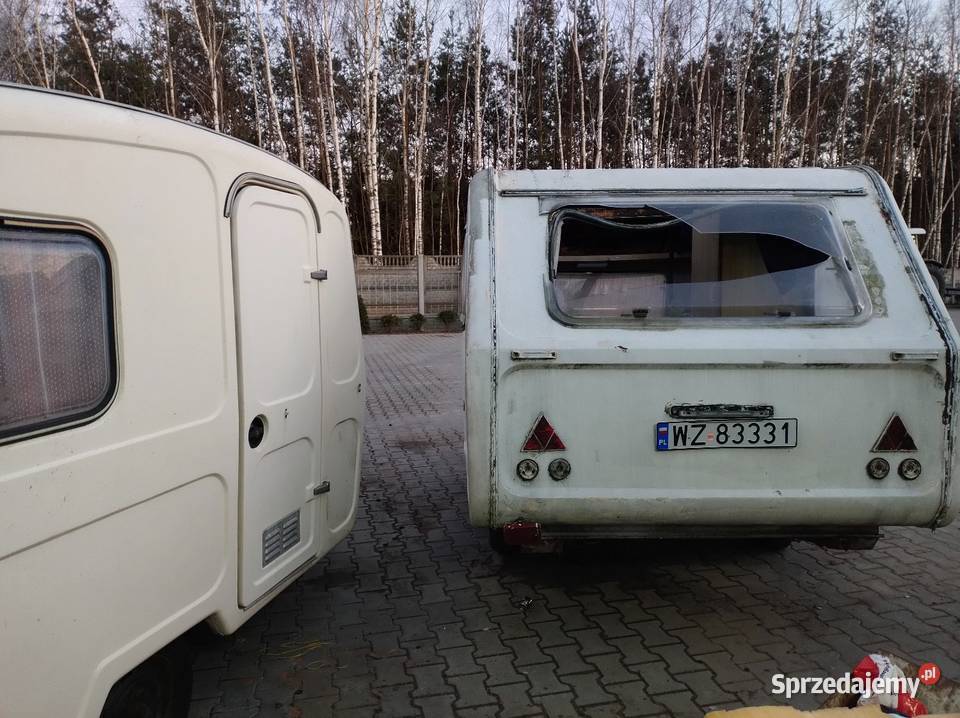 Dwie przyczepy kempingowe Niewiadów n126 Przasnysz sprzedam
