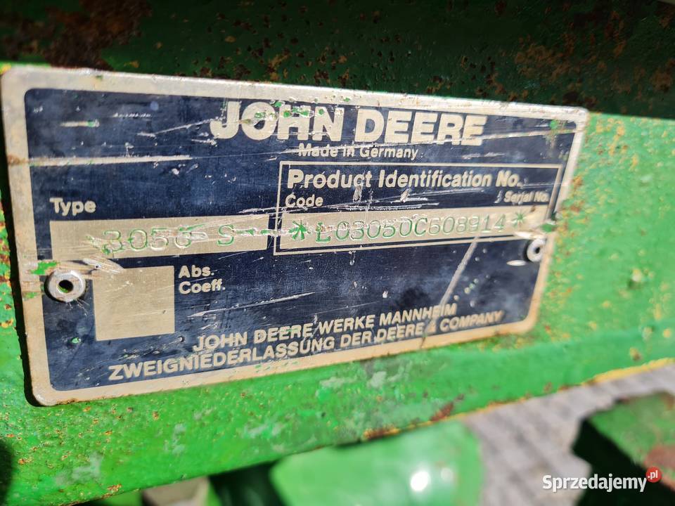 John Deere 3050 1988r Chojnów