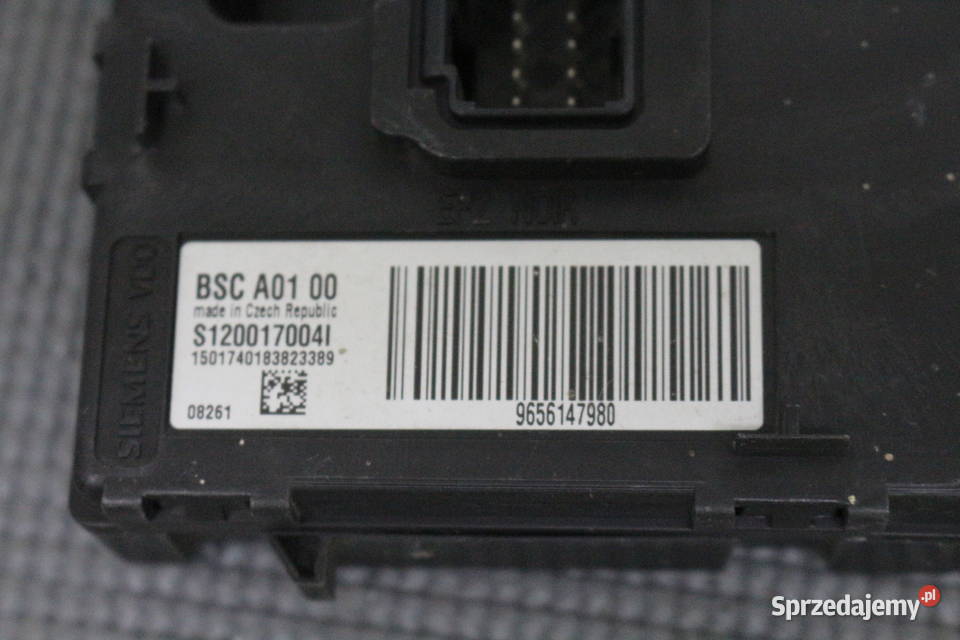 CITROEN C5 III X7 MODUŁ BSC S12001700L BSC A0100 Prochowice