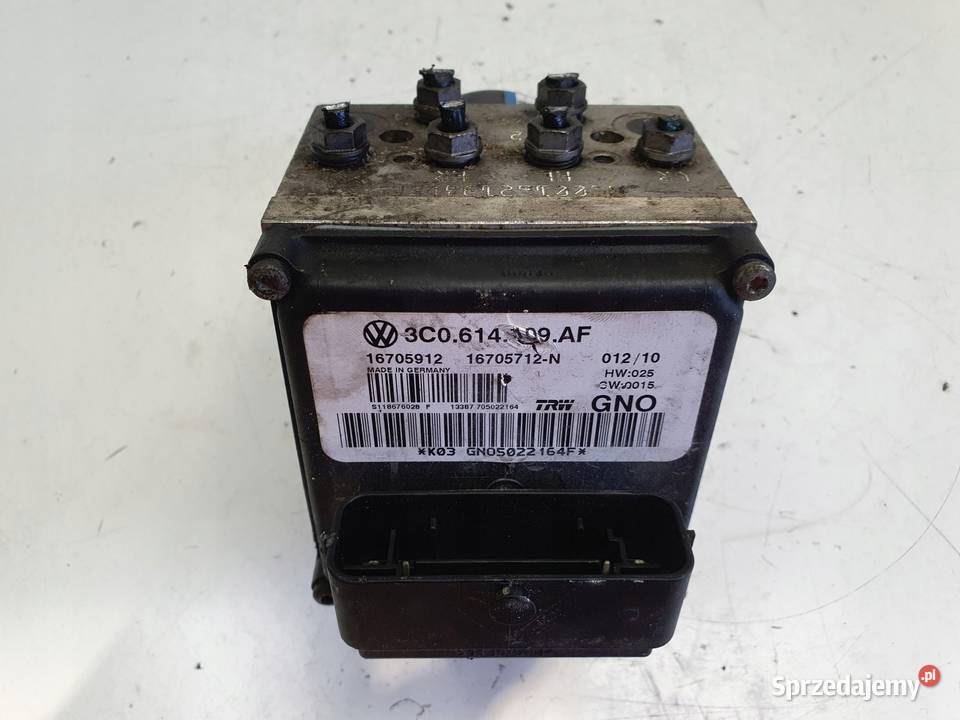 VW Passat B6 POMPA ABS Sterownik 3C0614109AF lubelskie Chełm sprzedam