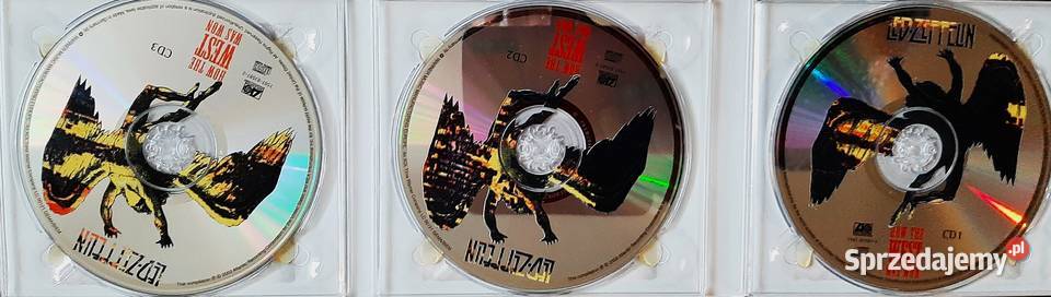 Album 3 X CD LED ZEPPELIN Koncert How The West 3 i więcej Płyty i kasety Konstantynów Łódzki