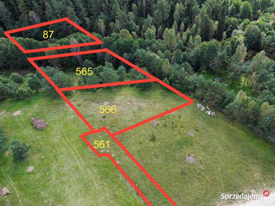 Działka Koleczkowo Jeziorna 5800m2 74m