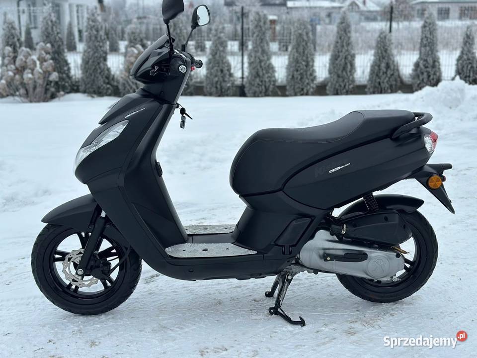Skuter Peugeot Kisbee 2019r 50cc 4t BLACK skuter Siedlce