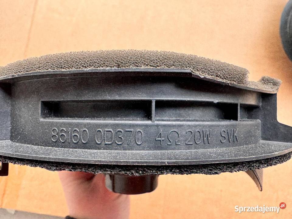 Głośnik drzwi Toyota Yaris III 1120 przód tył małopolskie Brzesko sprzedam
