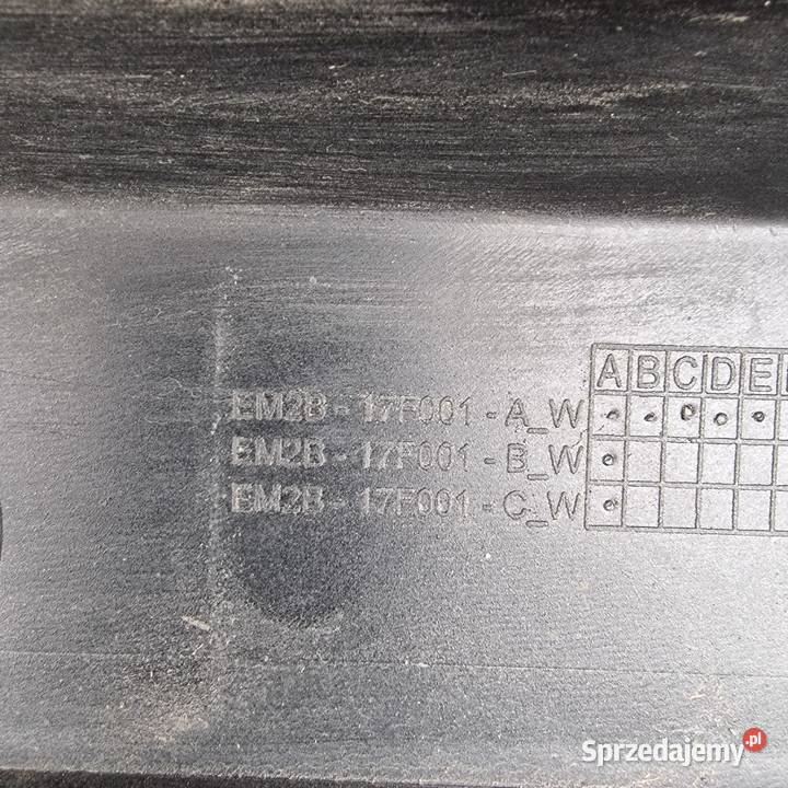 FORD S MK2 ZDERZAK TYŁ TYLNY DOKŁADKA PDC Bieleń