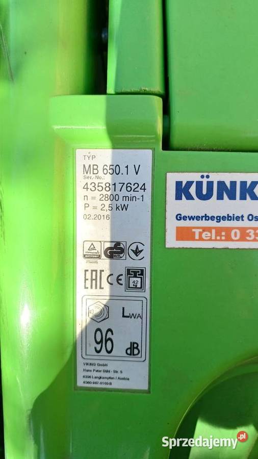 Kosiarka spalinowa viking MB 650V Rachów