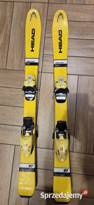 Narty dziecięce z butami plus kijki