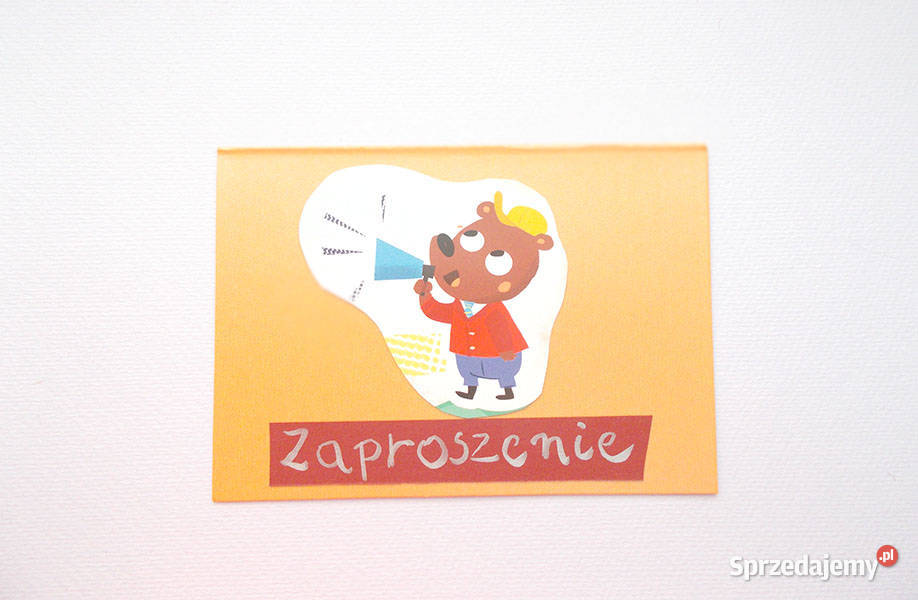 bajkowe zaproszenia C6 ogólne zaproszenia dzieci warmińsko-mazurskie Olsztyn