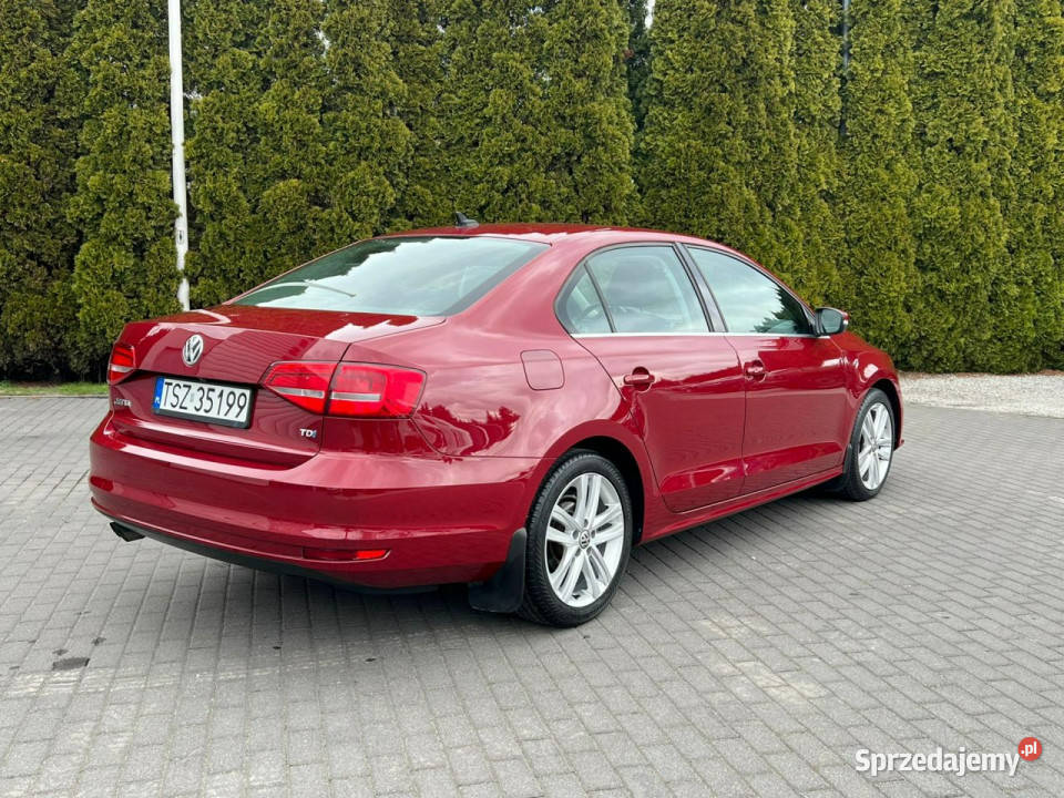 Volkswagen Jetta 20 TDI Szklany dachSkóraKamera VAT marża wielkopolskie Baranowo