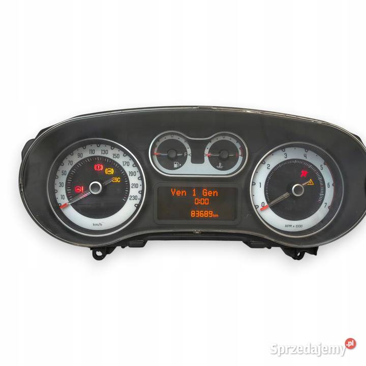 LICZNIK ZEGARY 52056256 Fiat 500L 09 TWINAIR 14