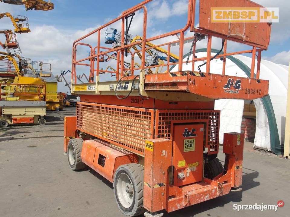 Podnośnik nożycowy zwyżka 14m JLG 4069LE Pleszew sprzedam