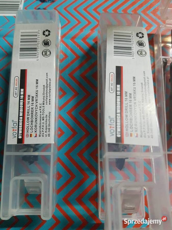 Otwornica do Metalu z węglikiem spiekanym 16 mm Głogowa