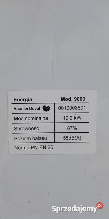 Gazowy przepływowy podgrzewacz saunier duval Grudziądz