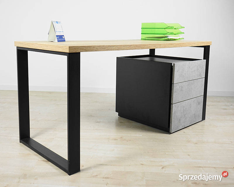 Kontenerek Saturn Beton 3 szuflady MebleKreator Biłgoraj