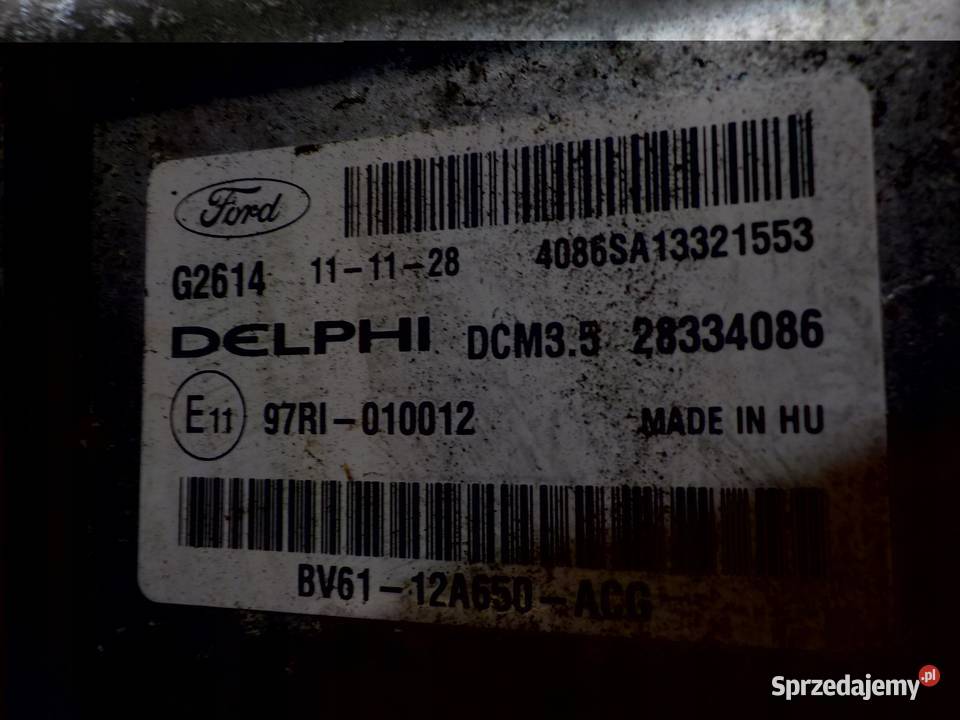 C II MK2 20 TDCI 12r 5D sterownik komputer Czujniki i sterowniki Suków