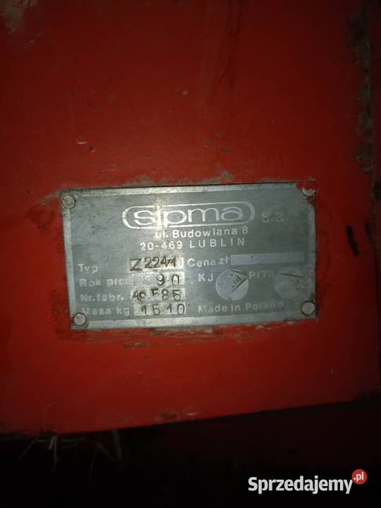 Sprzedam prasę polska sipma Henrykówka