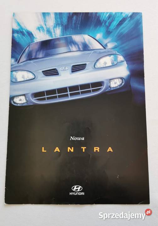 Prospekt Hyundai Lantra Pozostałe Kultura i Rozrywka
