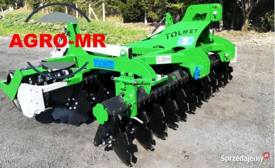 Brona talerzowa TOLMET ASTAT 30m z wałem dolnośląskie