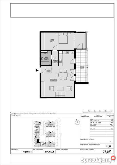 mieszkanie 73m2 2 pokoje Warszawa Mokotów mazowieckie Warszawa