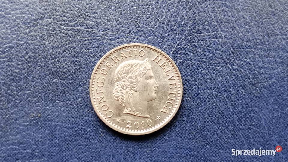 Stare monety 10 rappen 2010 Szwajcaria Lesko