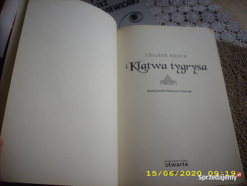 Klątwa tygrysa Houck k Proza i poezja Zamość sprzedam