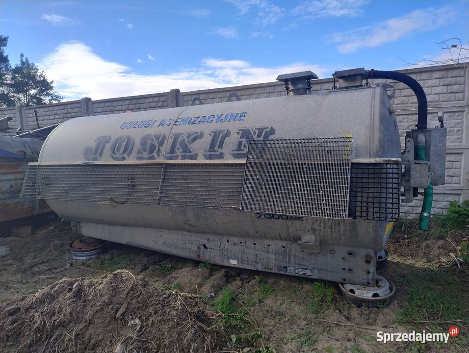 zabudowa asenizacyjna joskin 7000 l Grabów nad Prosną