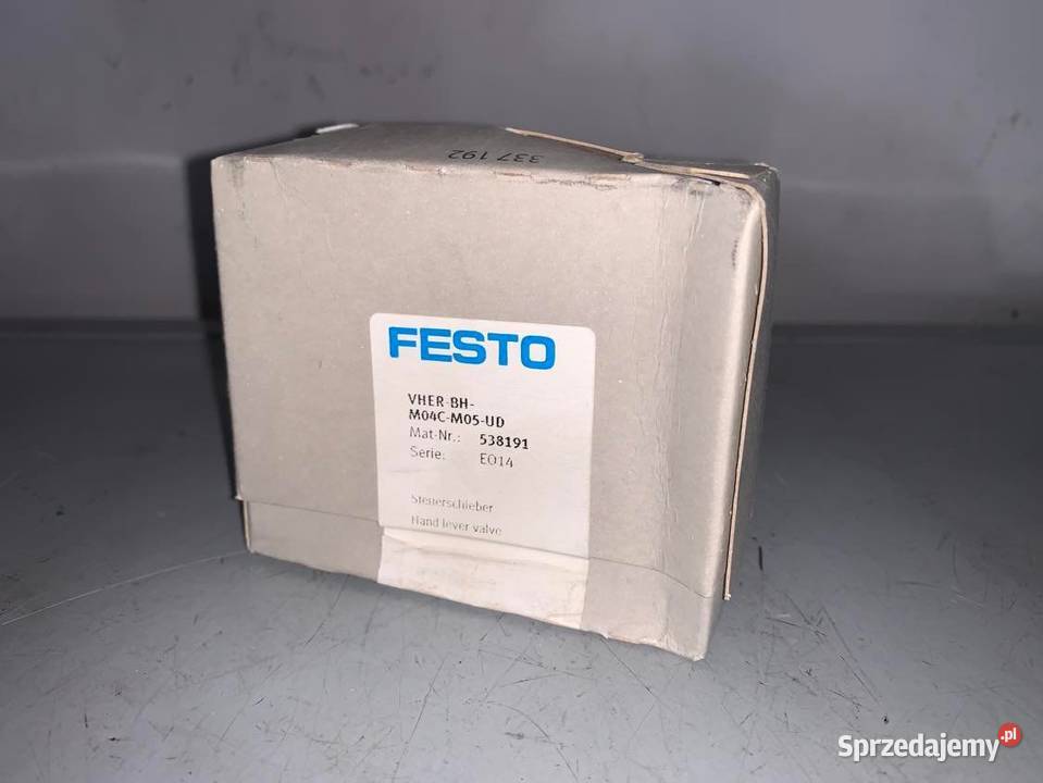 Festo VHERBHM04CM05UD 538191 Zawór dźwigniowy Pozostałe mazowieckie