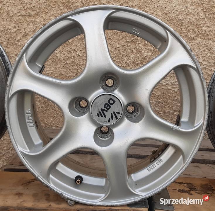 4 FELGI ALUMINIOWE RIAL 6JX14H2 4X108 ET38 FIAT Mielęcin