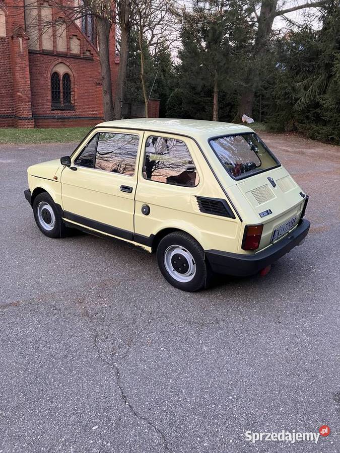 Fiat 126p oryginalny 39 bezwypadkowy 1990 dolnośląskie Kłodzko