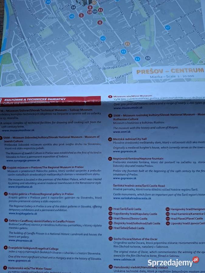 Słowacja informatory turystyczne 10 4 przewodnik Mapy i przewodniki Kraków