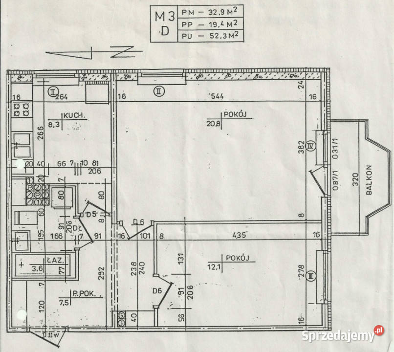 MIESZKANIE KOZIEGŁOWY k Poznania 52m2 2 pokoje I Koziegłowy
