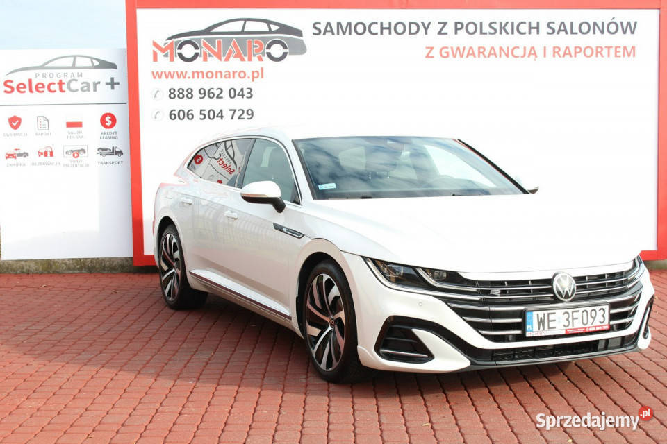 Volkswagen Arteon RLINE Shooting Brake Salon gniazdo AUX Włocławek sprzedam