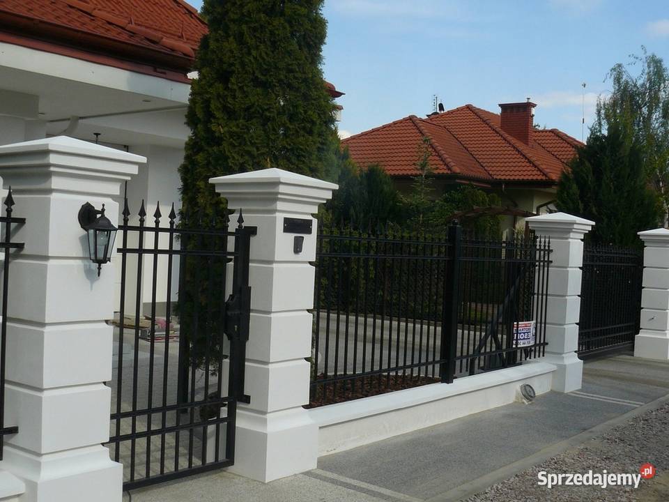 Ogrodzenia Dworkowe Słupki Boniowane Pałacowe Sopot