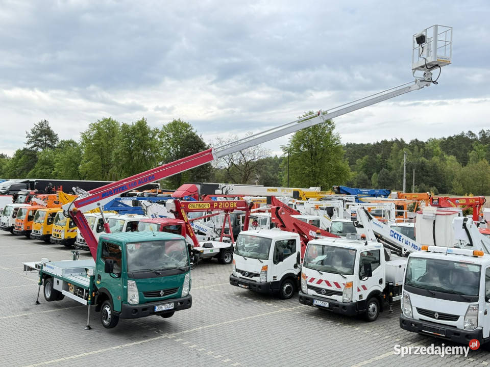Renault Maxity Podnośnik Koszowy 165m Multitel Widełki sprzedam