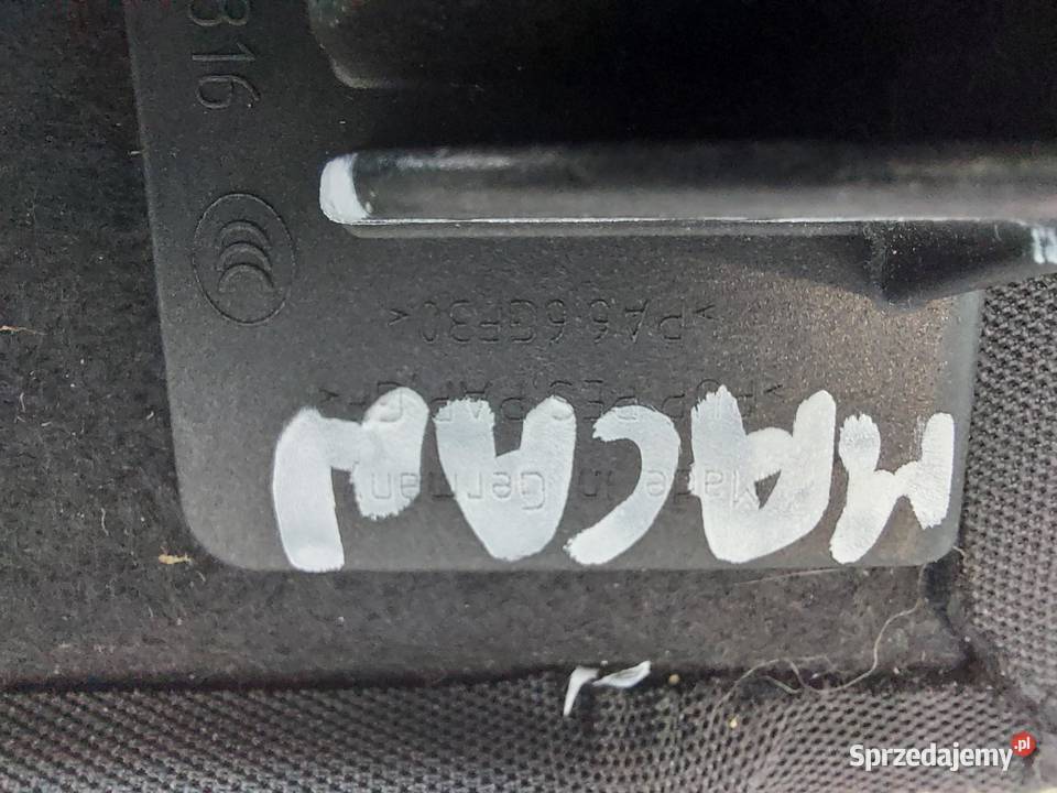 PORSCHE MACAN S 95B Półka bagażnika 95B867769F dolnośląskie