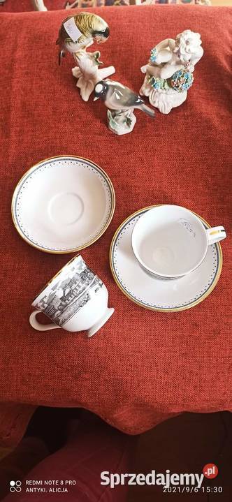 Filiżanka z widoczkiem Z napisem 2001 Bjrred Gdańsk sprzedam